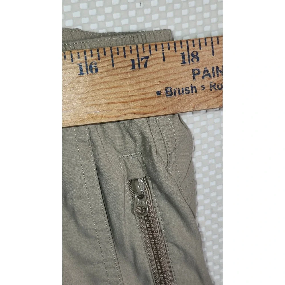 The North‎ Face Mens Convertible Hiking Cargo Pants Khaki Tan Size Large Long